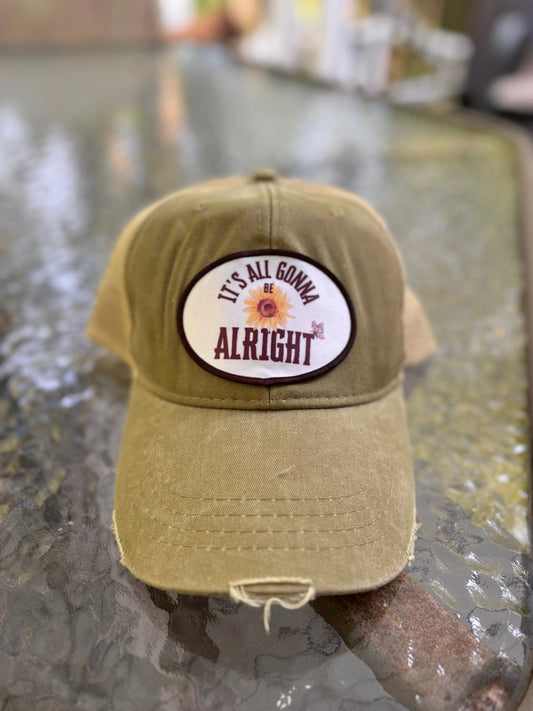 It's All Gonna Be Alright Baseball Cap Accentuate the Positive