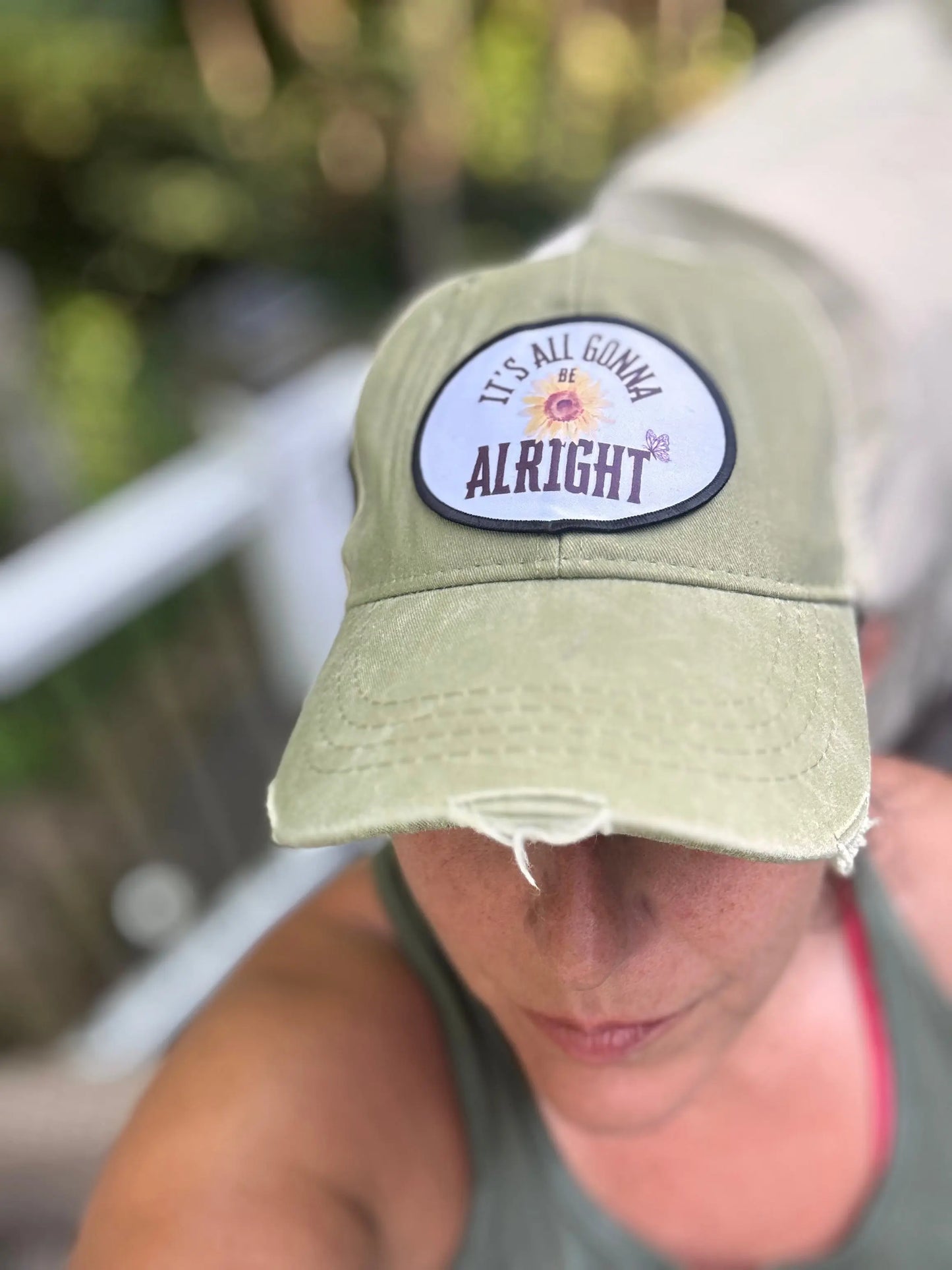 It's All Gonna Be Alright Baseball Cap Accentuate the Positive