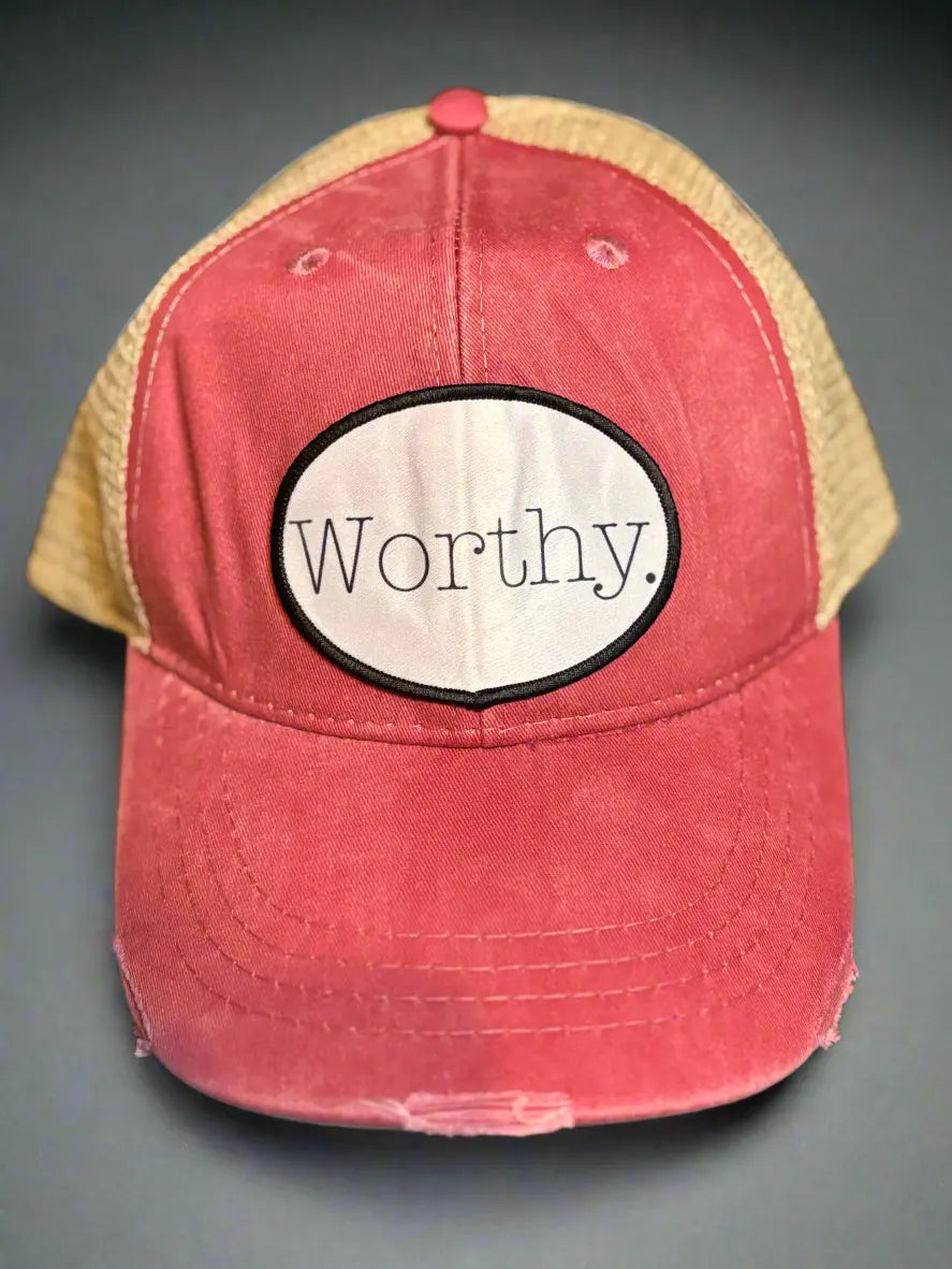 Worthy Sublimated Patch Hat Accentuate the Positive