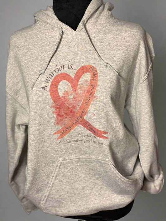 Warrior's Heart Hoodie Accentuate the Positive