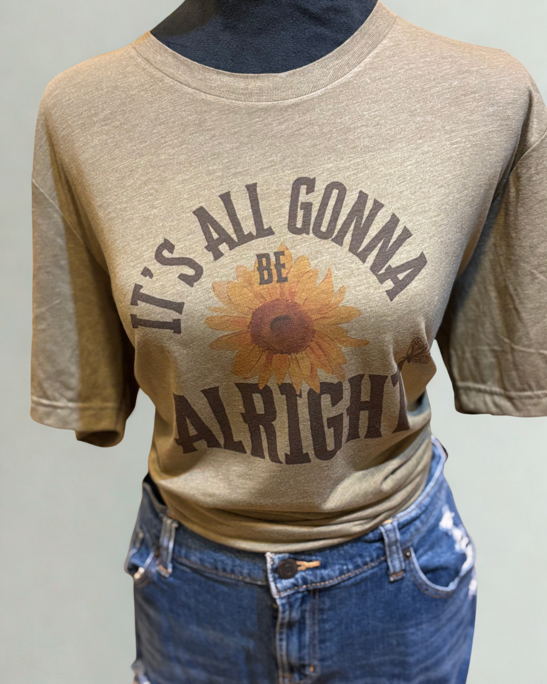It’s All Gonna Be Alright T-Shirt – Uplifting Graphic Tee