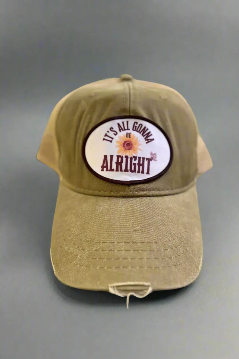 It's All Gonna Be Alright Baseball Cap Accentuate the Positive