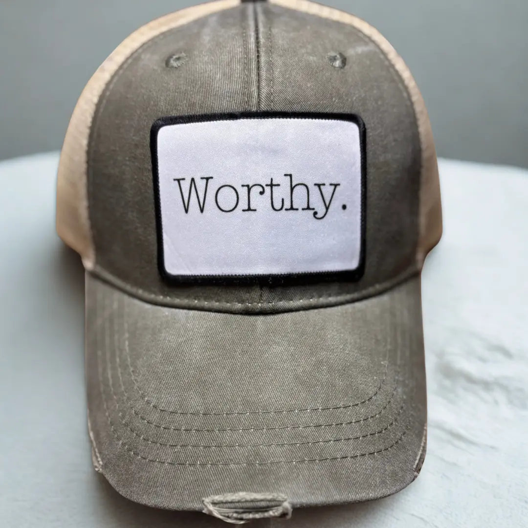 Worthy Sublimated Patch Hat Accentuate the Positive
