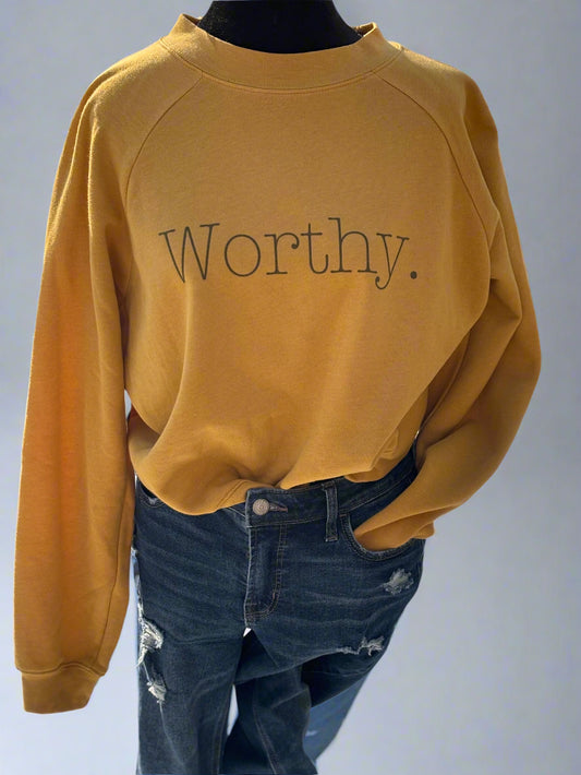 Worthy Cropped Sweatshirt