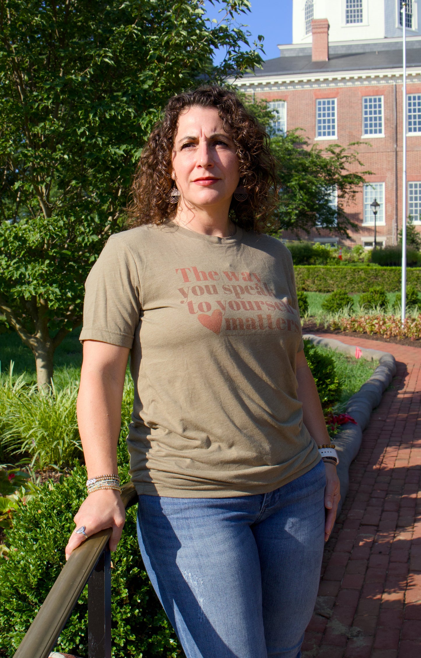 The Way You Speak to Yourself Matters Short Sleeve Tee