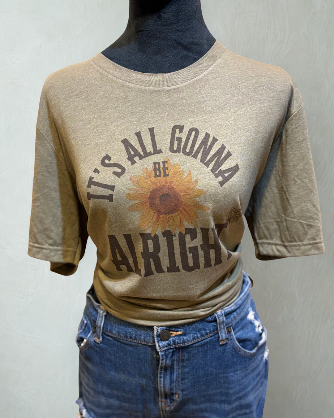 It’s All Gonna Be Alright T-Shirt – Uplifting Graphic Tee